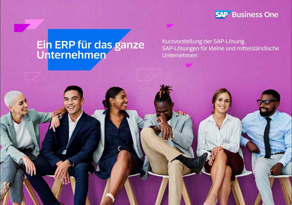 SAB Business One Broschuere Titel