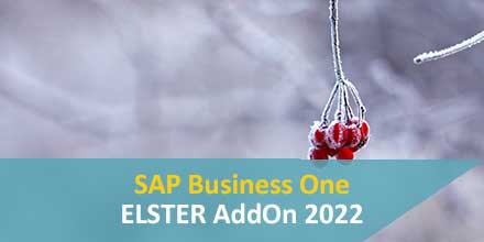 ELSTER AddOn für SAP Business One 10.0 erschienen